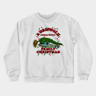 Griswold Family Christmas Christmas Tree Station Wagon Variant Crewneck Sweatshirt